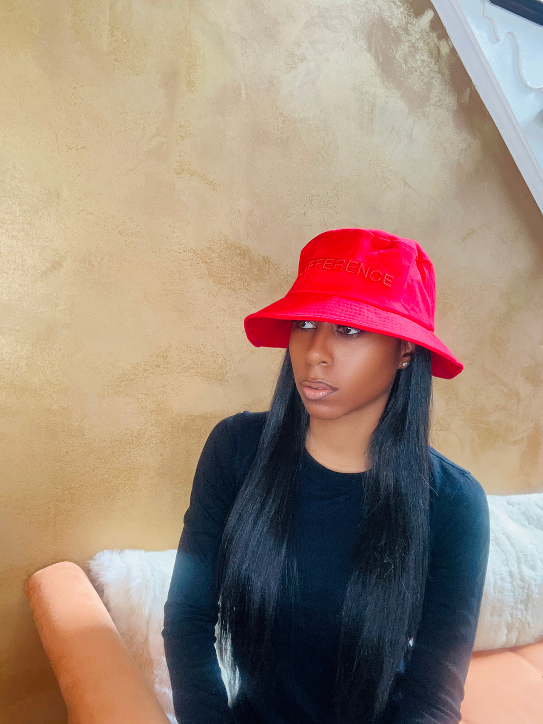 3D TD Unisex Bucket Hat- Red – The Difference Boutique