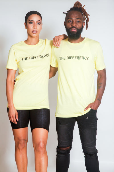 Plain The Difference T-Shirt- Yellow - The Difference Boutique 