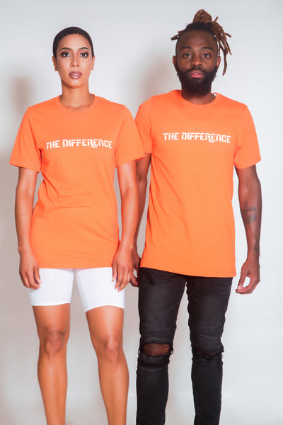 Plain The Difference T-Shirt - Orange - The Difference Boutique 