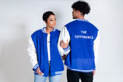 The Difference Varsity Jacket- Blue - The Difference Boutique 