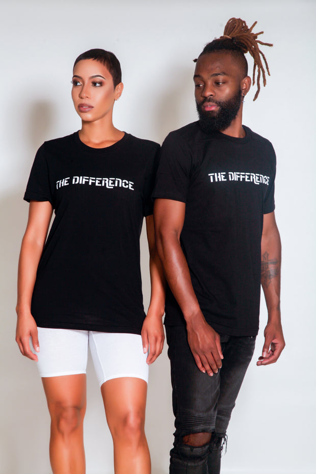 Plain The Difference T-Shirt- Black - The Difference Boutique 